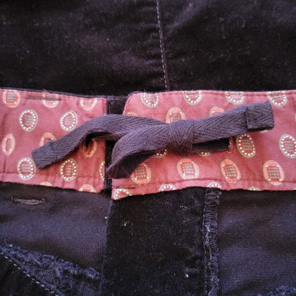 Athleta 8 Black Velvet ROSEVILLE Flex Skirt Pockets Back Slit Athlesiure Layers‎ - Picture 7 of 8